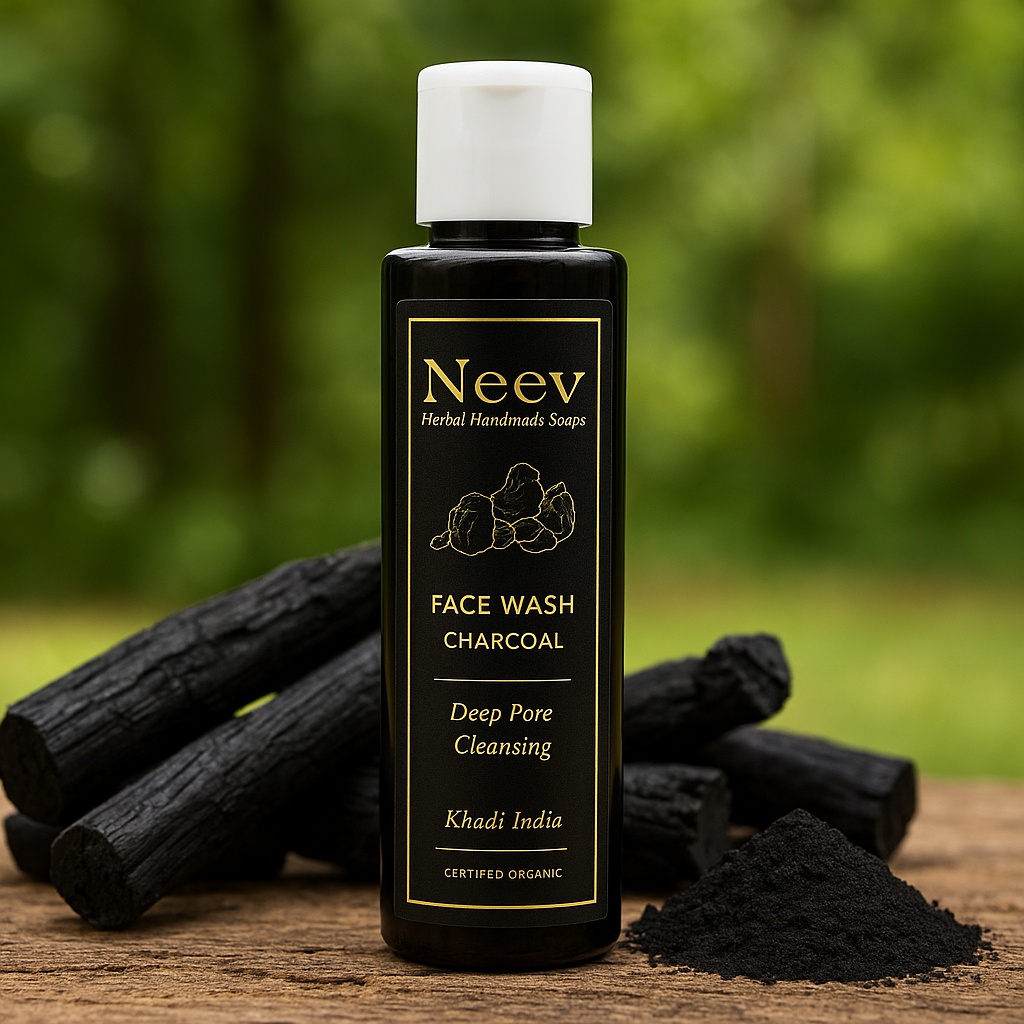 Charcoal Face Wash For Deep Pore Cleansing