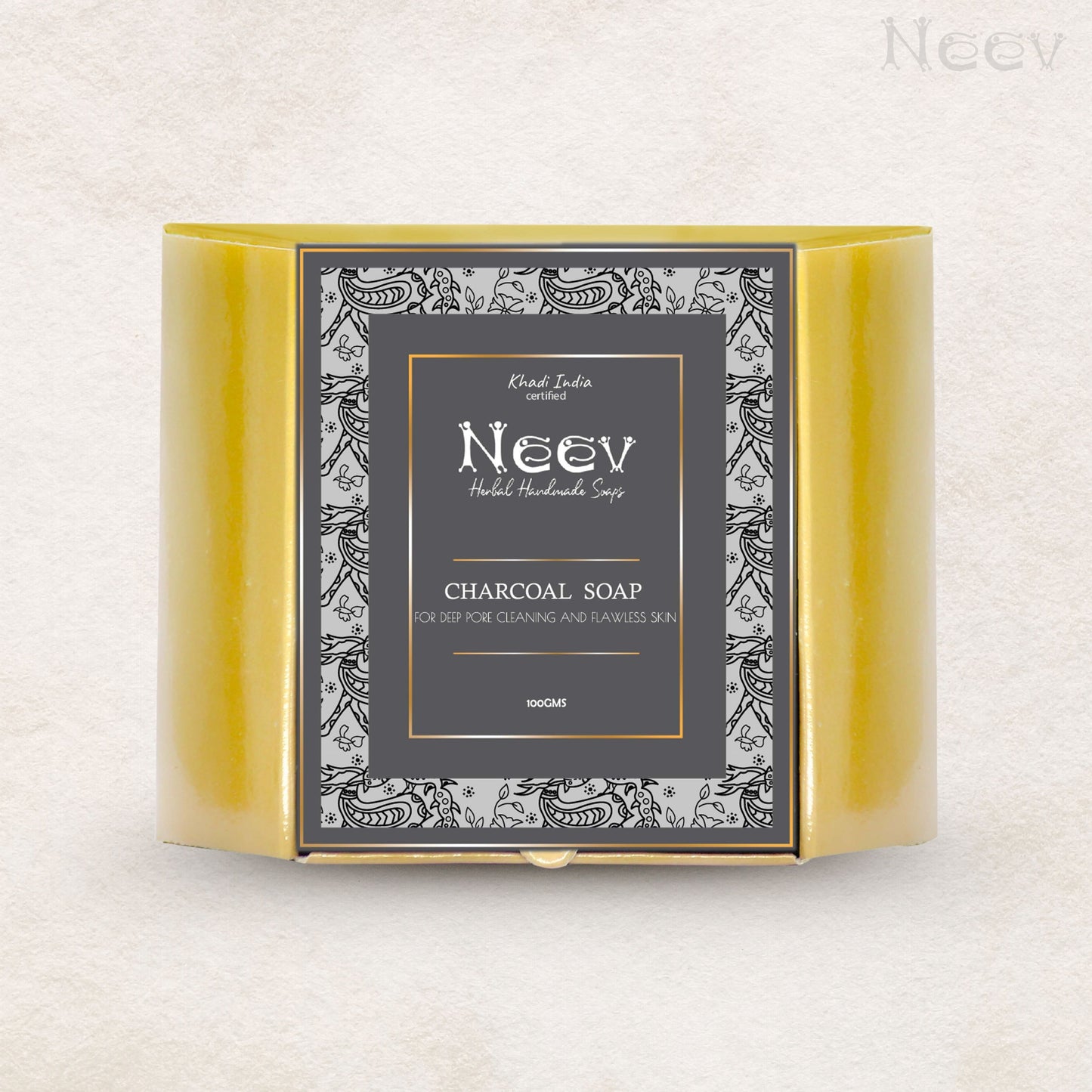 Charcoal Soap For Deep Pore Cleansing and Flawless Skin