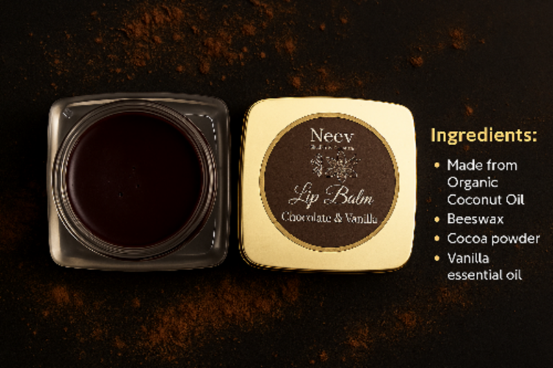 LIP BALM CHOCOLATE & VANILLA