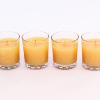 NEEV SET OF 4 SCENTED GLASS CANDLES