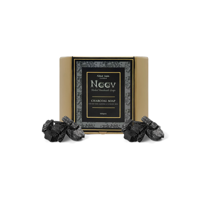 Charcoal Soap For Deep Pore Cleansing and Flawless Skin