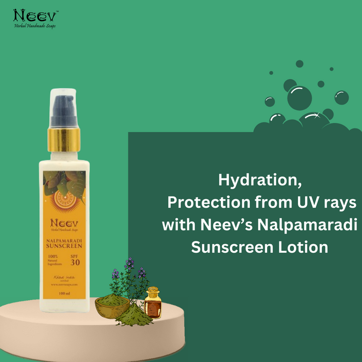 NALPAMARADI AYURVEDIC SUNSCREEN LOTION WITH SPF 30 - 100ml