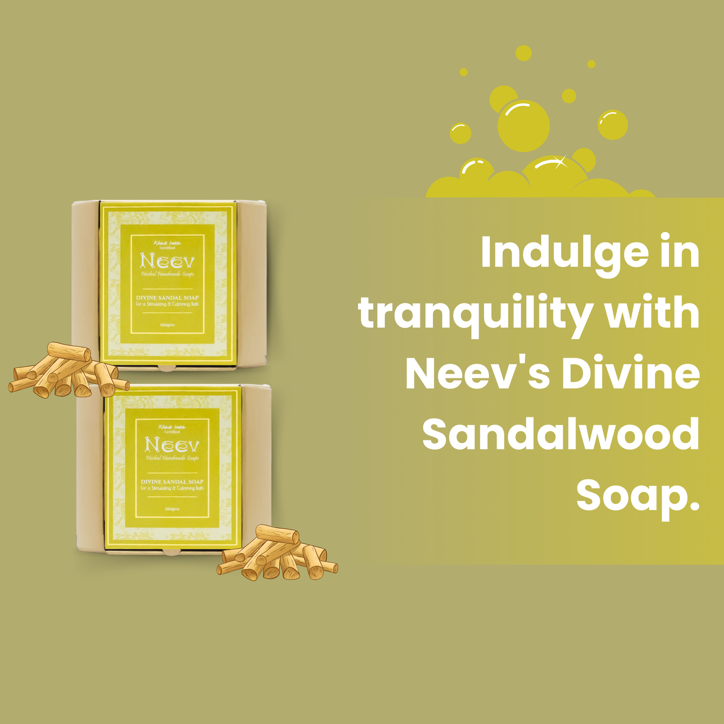 Divine Sandal Soap Mini