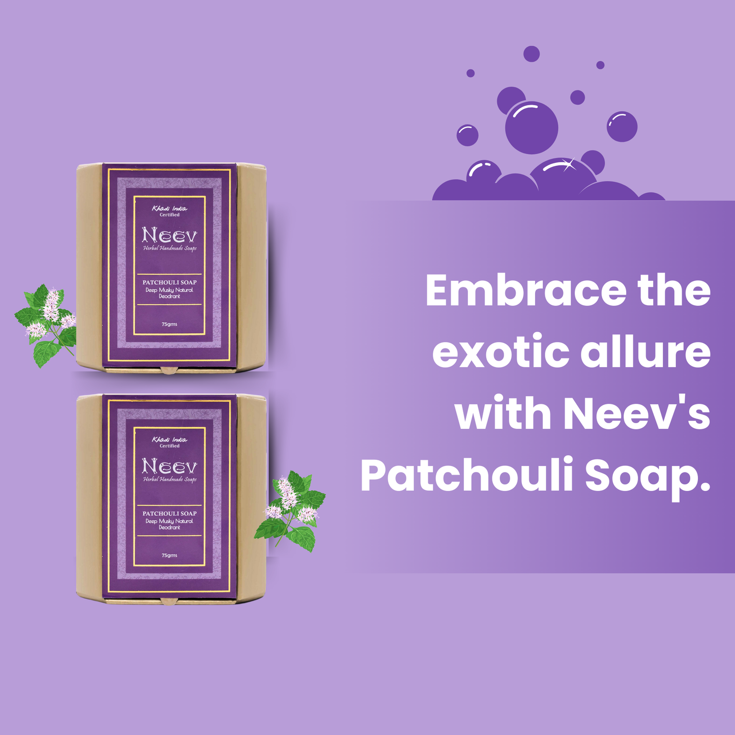 Patchouli Handmade Soap Mini