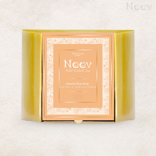 NEEV ALMOND ROSE HANDMADE SOAP
