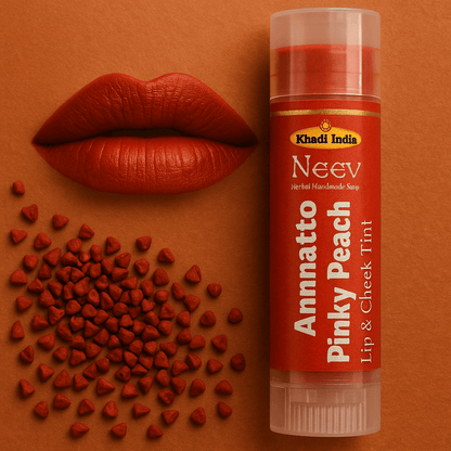 ZERO CHEMICAL ANNATTO PINKY PEACH LIP & CHEEK TINT