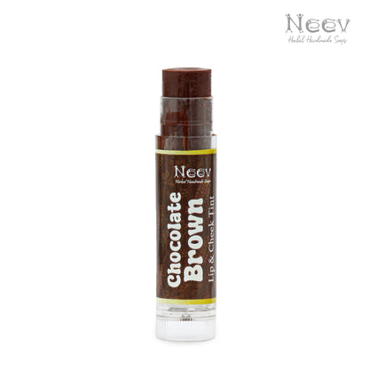 ZERO CEMICAL LIP AND CHEECK TINT- CHOCOLATE BROWN
