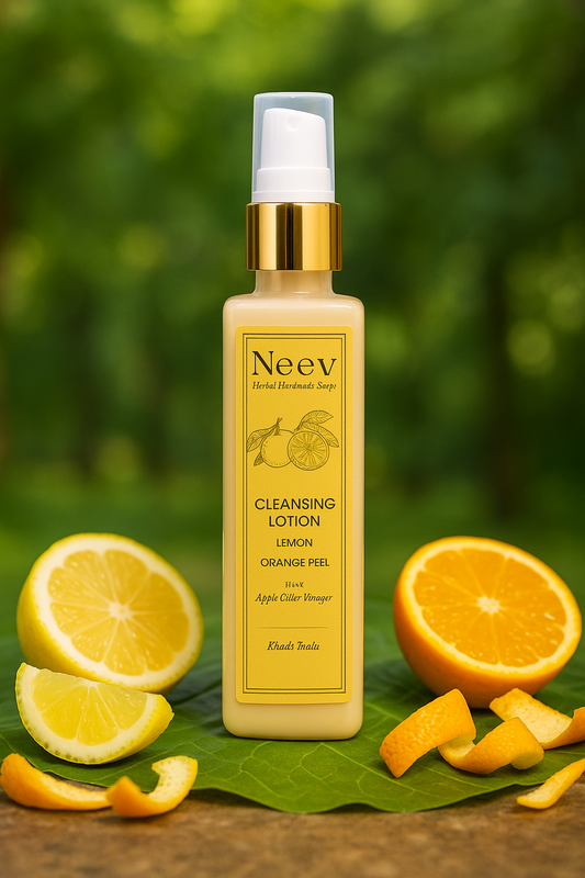 CLEANSING LOTION- LEMON & ORANGE PEEL