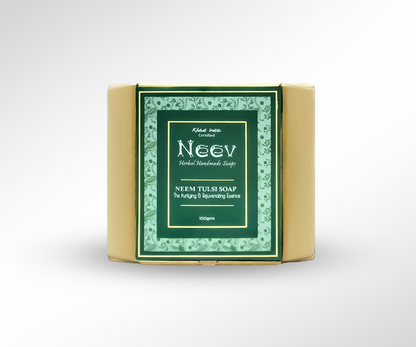 Neem Tulsi Handmade Soap- The purifying and rejuvenating essence