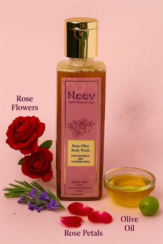 ROSE OLIVE BODY WASH