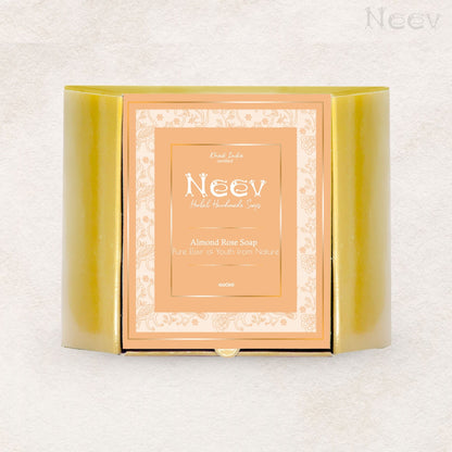Neev Almond Rose  Handmade Soap- Pure Elixir of Youth from Nature