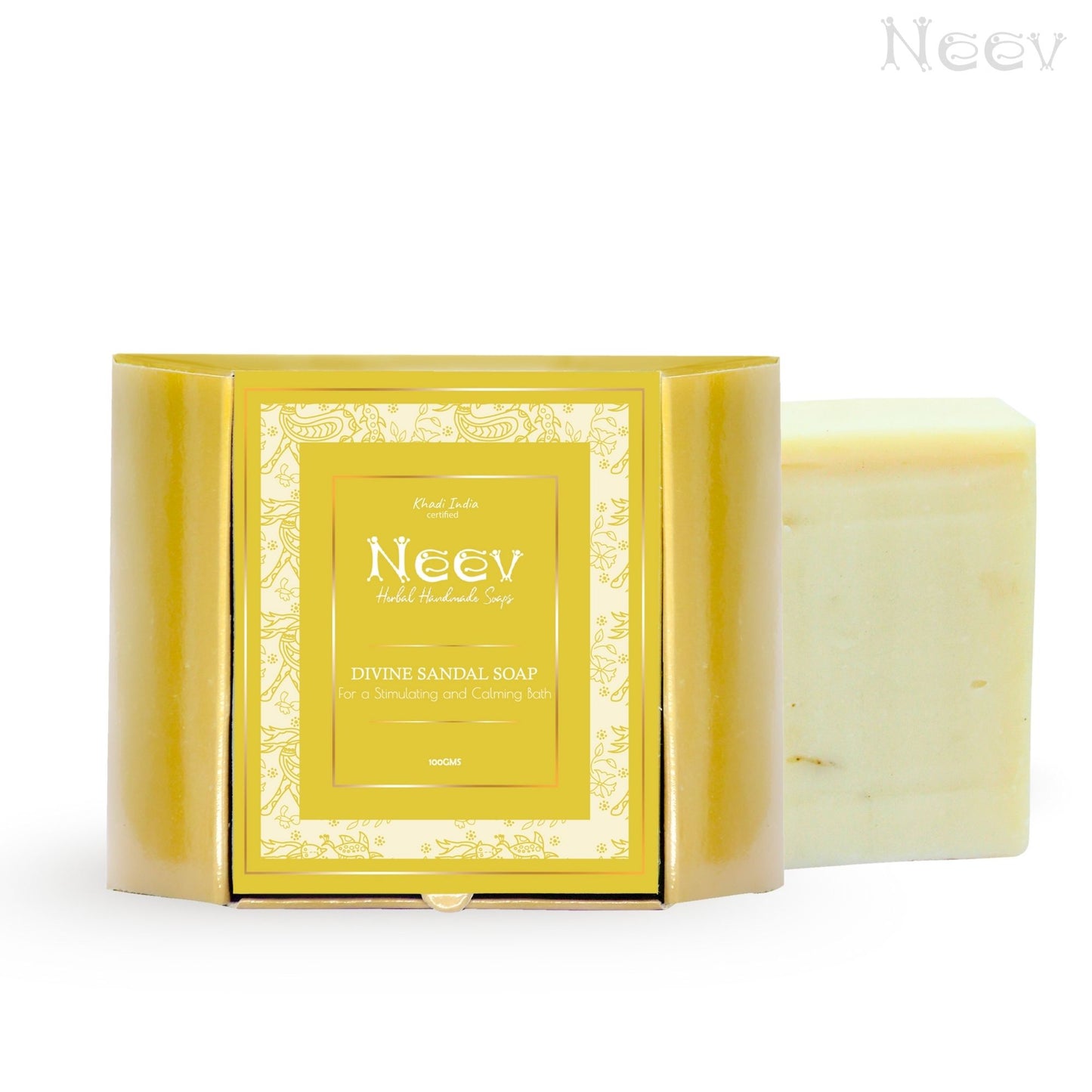 Divine Sandal Soap -  For a Stimulating and Calming Bath