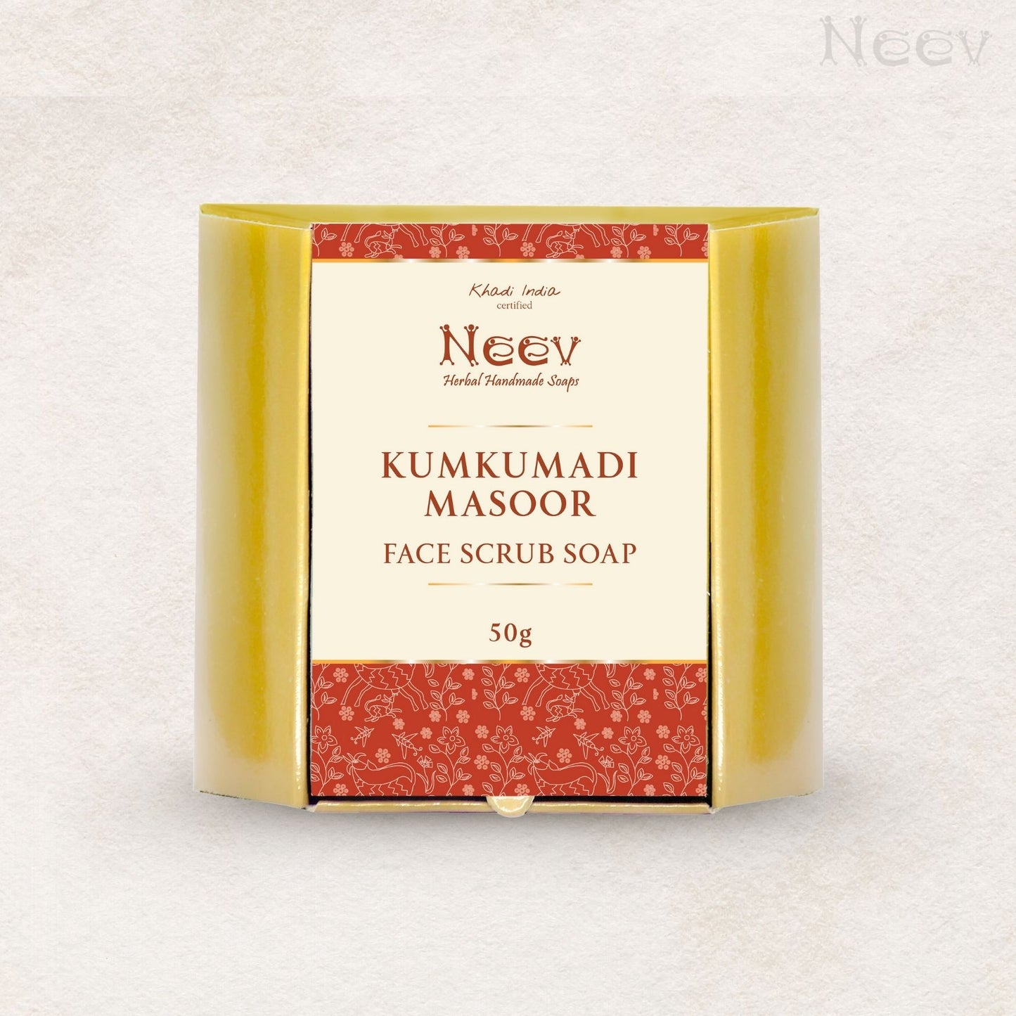KUMKUMADI MASOOR FACE SCRUB SOAP