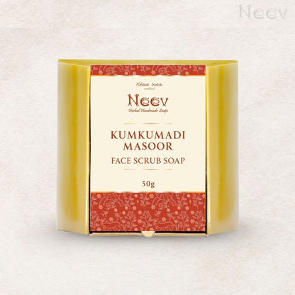 KUMKUMADI MASOOR FACE SCRUB SOAP