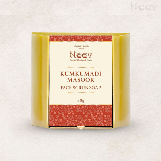 KUMKUMADI MASOOR FACE SCRUB SOAP