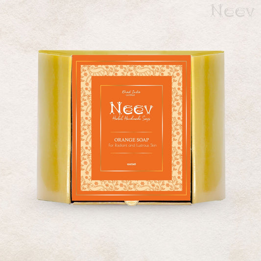 Orange Soap  For Radiant and Lustrous Skin