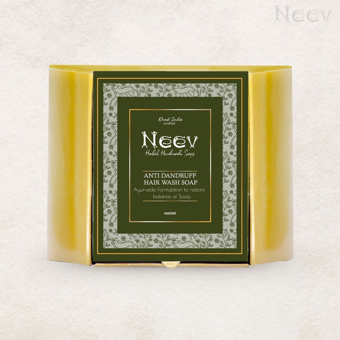 Anti Dandruff Hair Wash Soap Ayurvedic Formulation to restore balance of Scalp