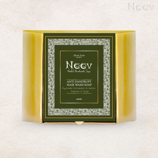 Anti Dandruff Hair Wash Soap Ayurvedic Formulation to restore balance of Scalp