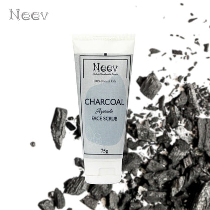 CHARCOAL FACE SCRUB FOR DEEP PORE CLEANSING