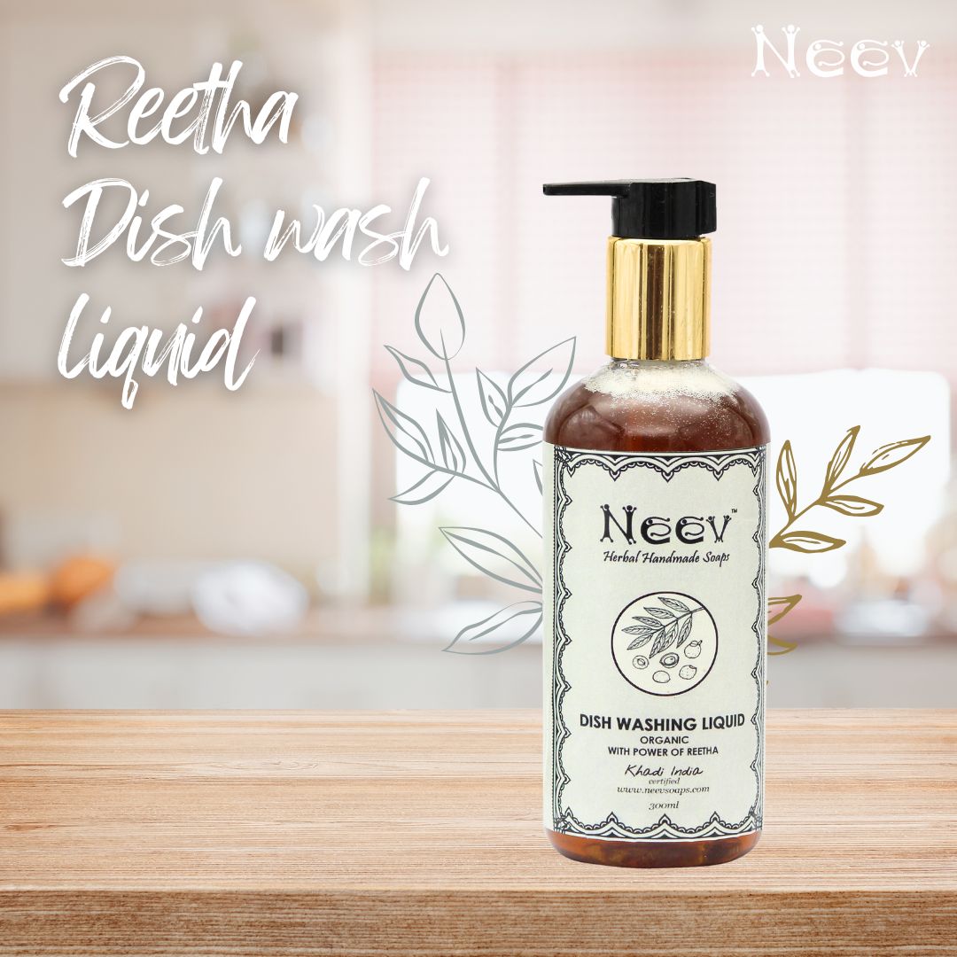 ORGANIC REETHA POWDER LIQUID DISH WASH