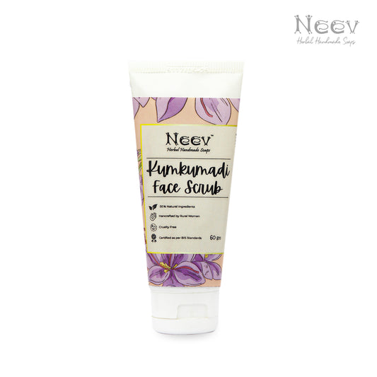 KUMKUMADI FACE SCRUB WITH MASOOR MANJISHTHA