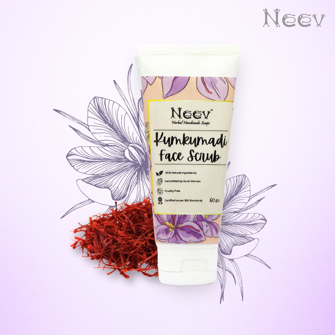 KUMKUMADI FACE SCRUB WITH MASOOR MANJISHTHA