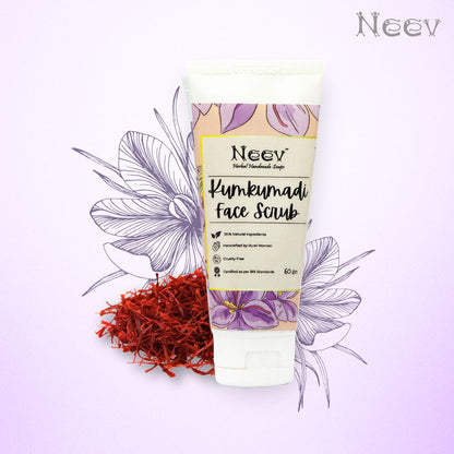KUMKUMADI FACE SCRUB WITH MASOOR MANJISHTHA