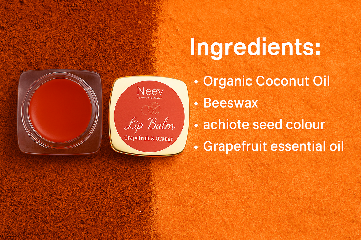 LIP BALM GRAPEFRUIT & ORANGE