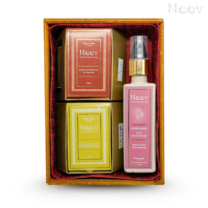 NEEV SANDAL SPECIAL GIFT BOX | AYURVEDIC GLOW GIFT SET