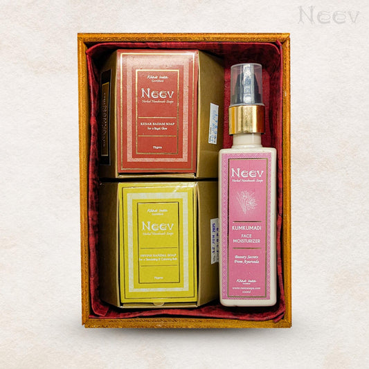 NEEV SANDAL SPECIAL GIFT BOX | AYURVEDIC GLOW GIFT SET
